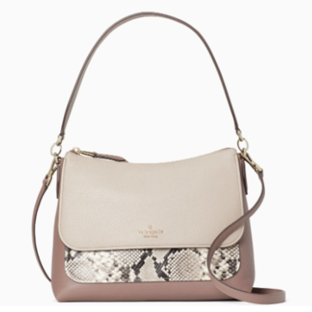 NWT. kate spade. melody flap bag